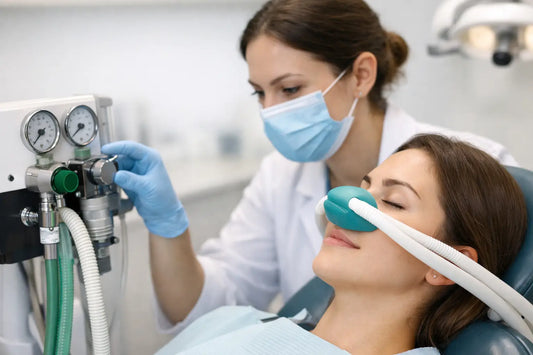 Curso de óxido nitroso para dentistas na prática