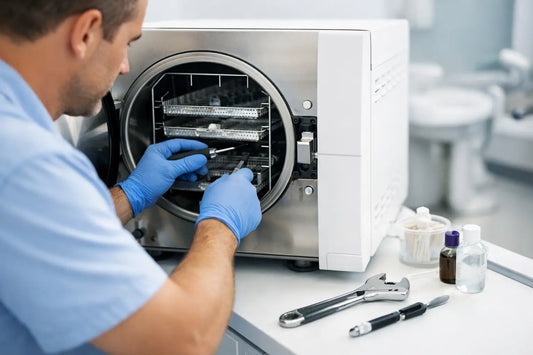 Manutenção preventiva em autoclaves odontológicas