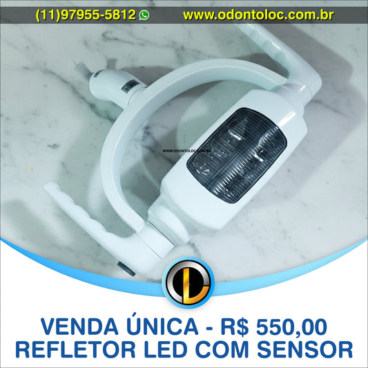 [NOVO] VENDA UNICA - Refletor led com sensor adaptável em qualquer cadeira- R$ 550,00 em até 12x no cartão (3x sem juros)