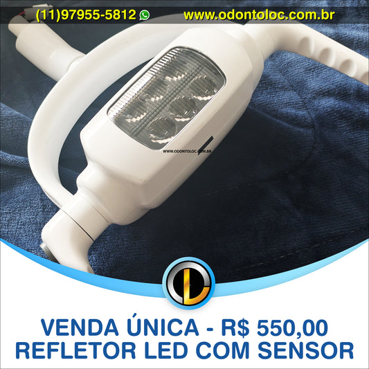 VENDA UNICA - Refletor led com sensor adaptável em qualquer cadeira- R$ 550,00 em até 12x no cartão (3x sem juros)